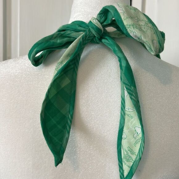 Vineyard Vines Green and White plaid Preppy Halter Dress - Size 0 - Picture 5 of 9